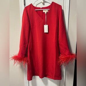 Flora Bea Crimson Tacey Dress. NWT, pink stock photos just for reference